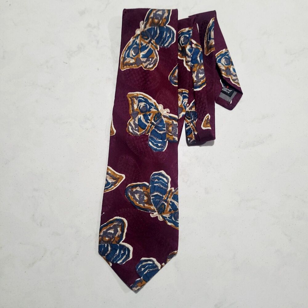 ROBERT TALBOTT BEST OF CLASS 100% Silk Made In USA For Nordstrom Neck Tie NWOT